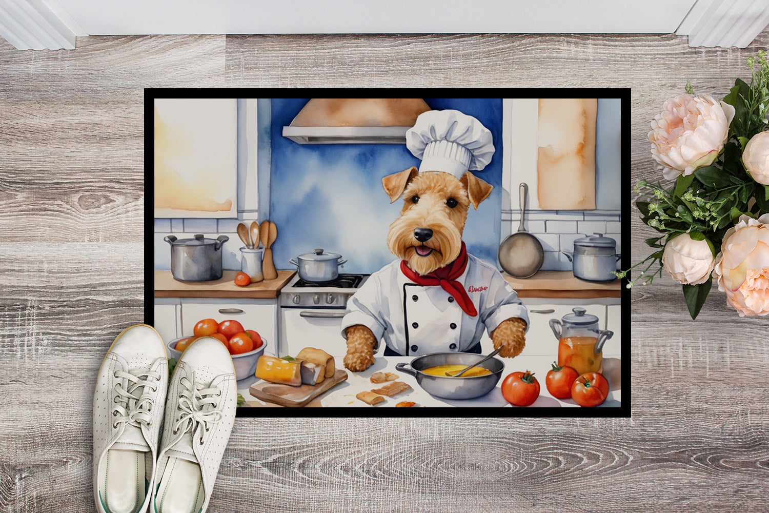 Lakeland Terrier The Chef Doormat