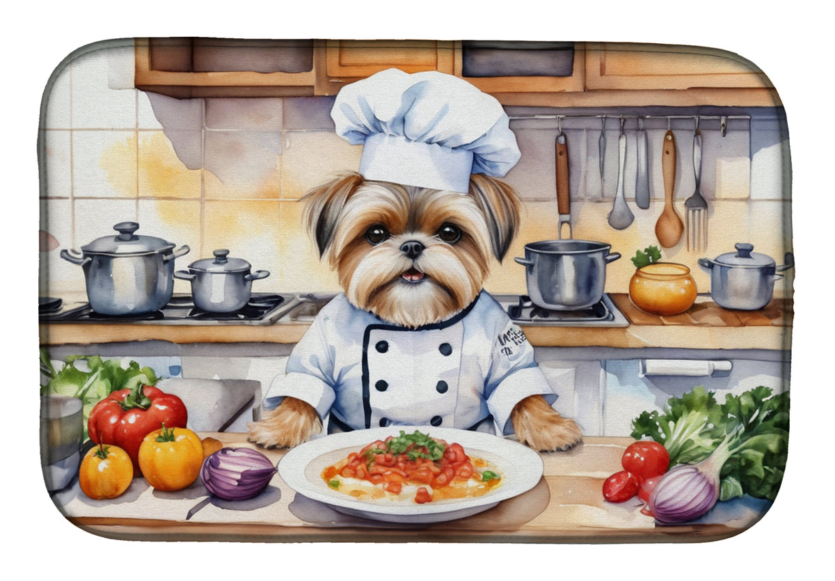 Buy this Lhasa Apso The Chef Dish Drying Mat