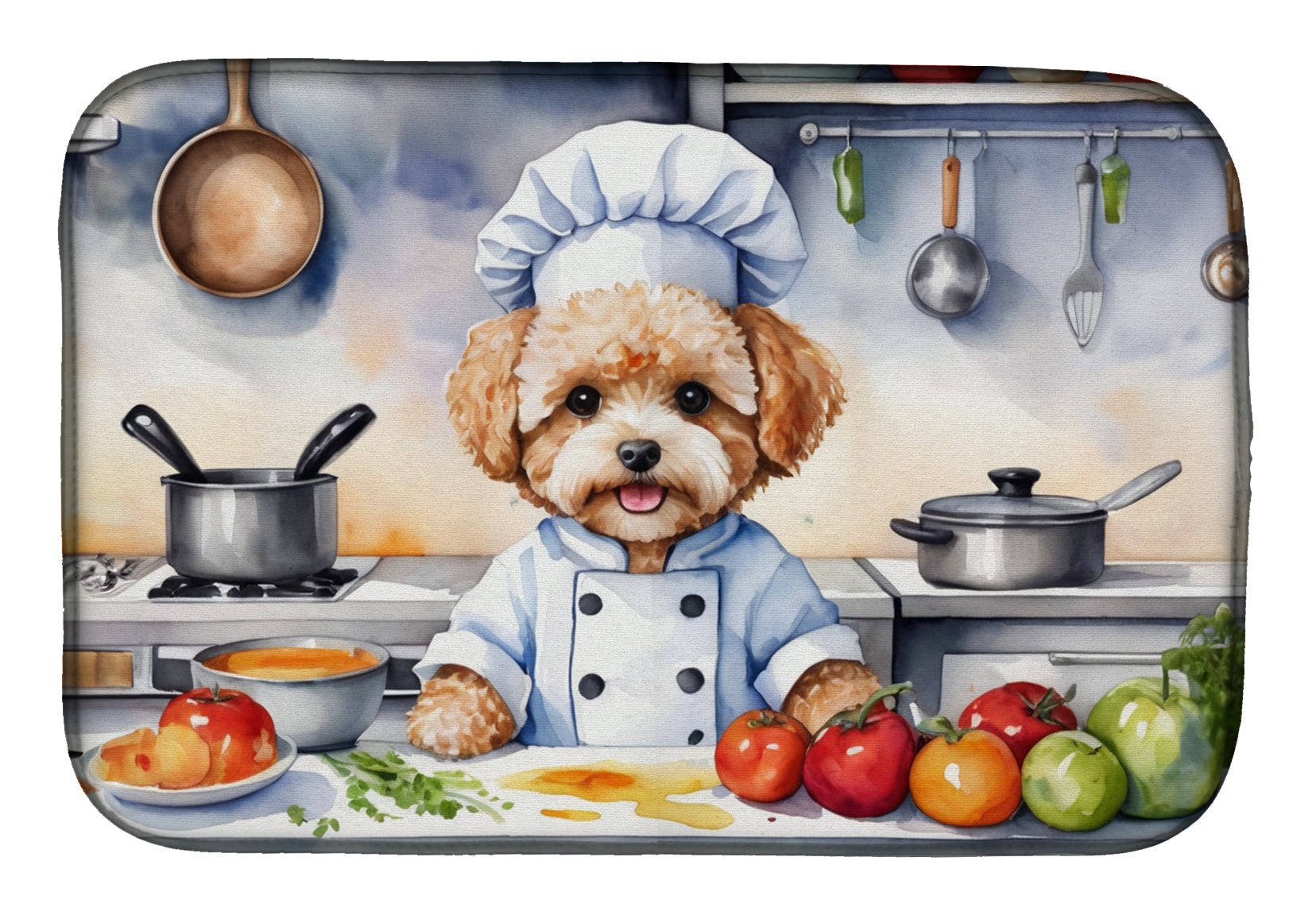 Buy this Maltipoo The Chef Dish Drying Mat