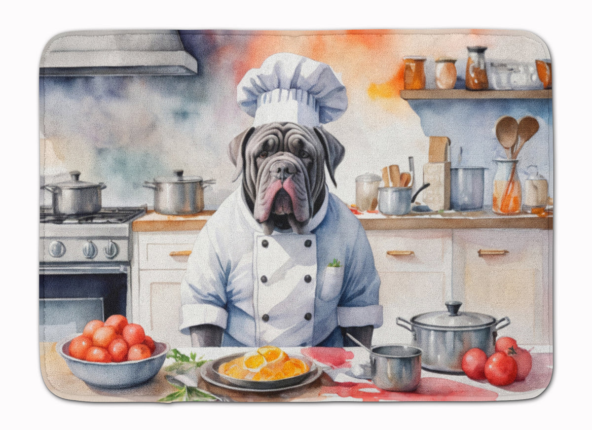 Buy this Neapolitan Mastiff The Chef Memory Foam Kitchen Mat