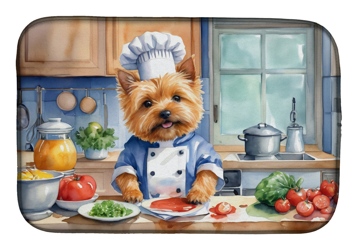 Buy this Norwich Terrier The Chef Dish Drying Mat