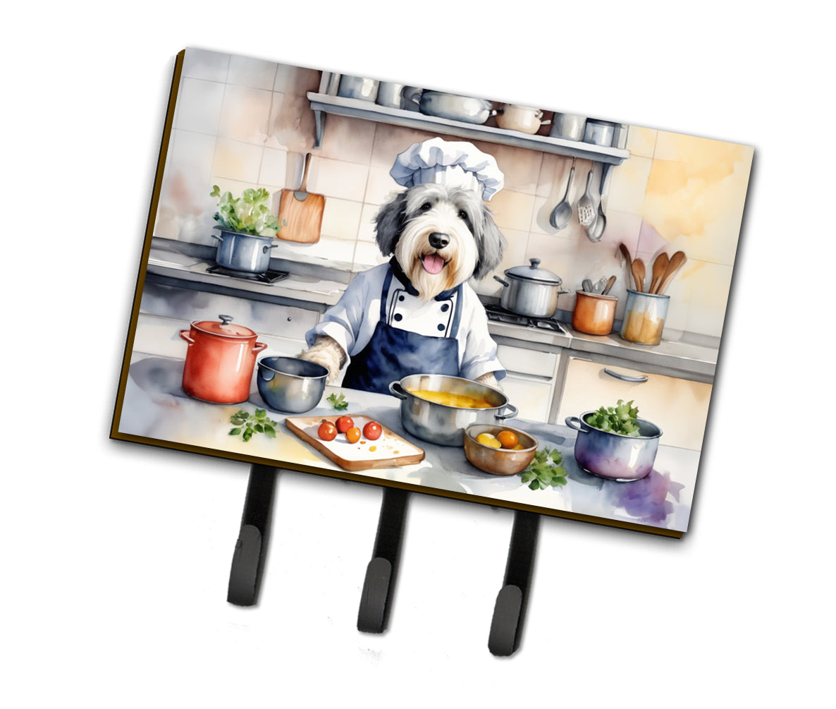 Buy this Old English Sheepdog The Chef Leash or Key Holder