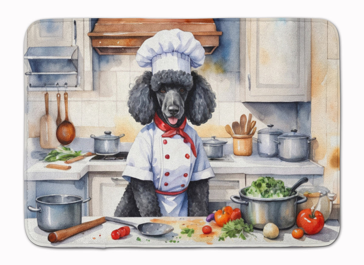 Buy this Black Poodle The Chef Memory Foam Kitchen Mat
