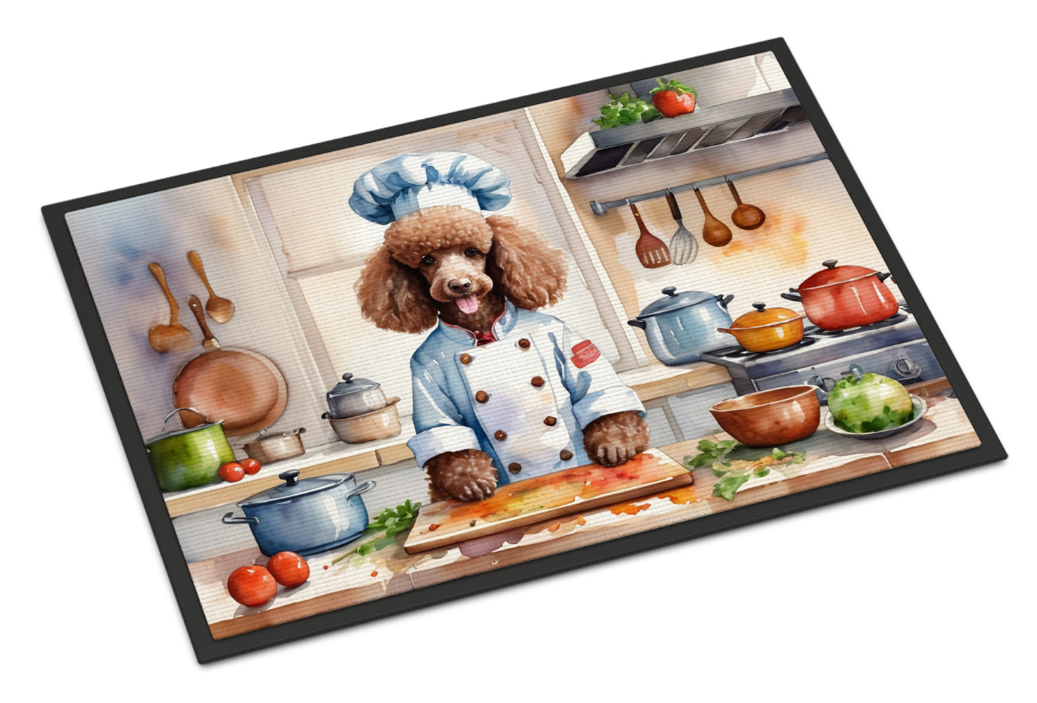 Buy this Chocolate Poodle The Chef Doormat