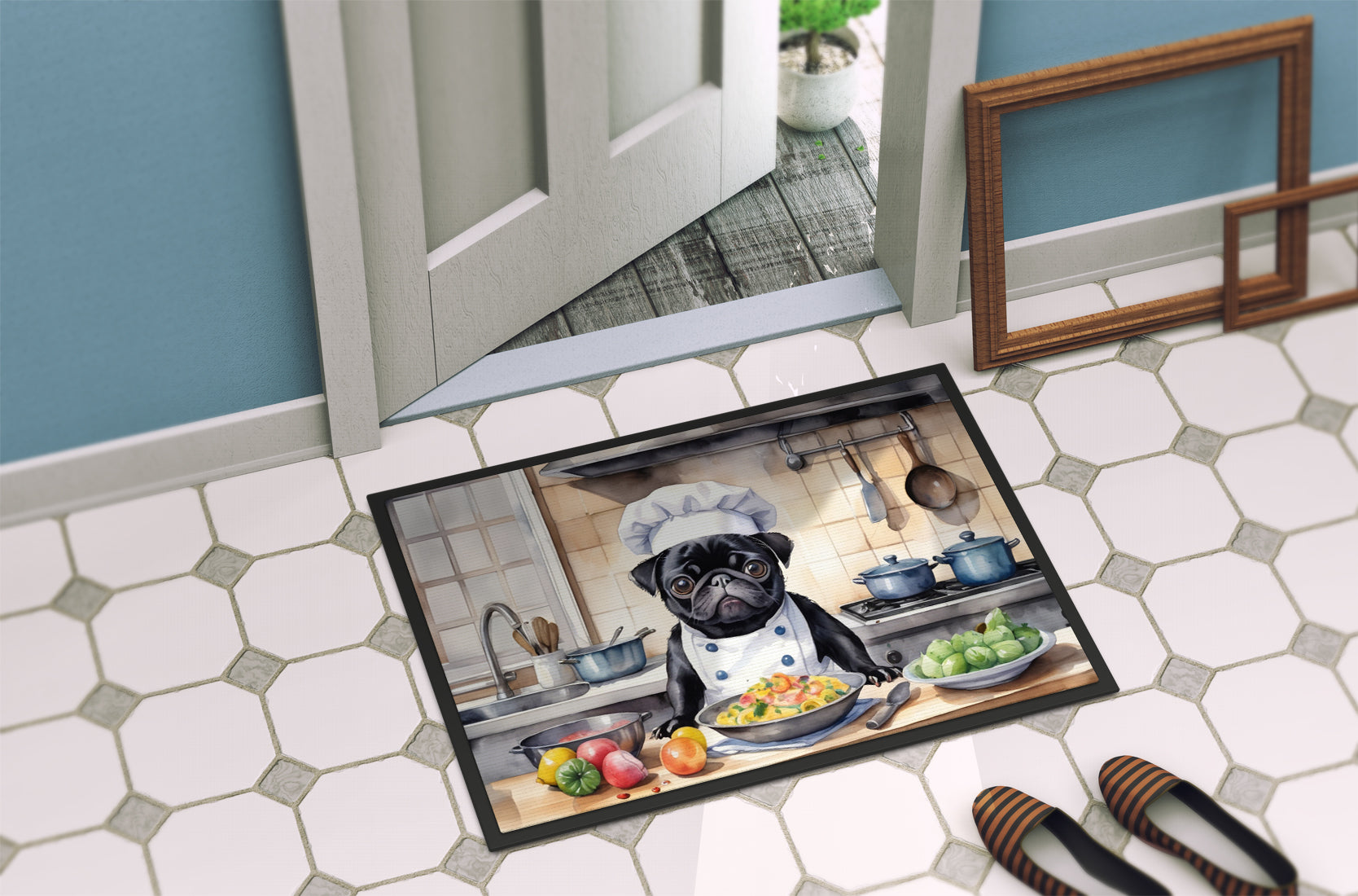 Pug The Chef Doormat
