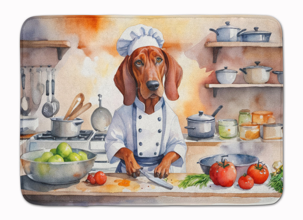 Buy this Redbone Coonhound The Chef Memory Foam Kitchen Mat