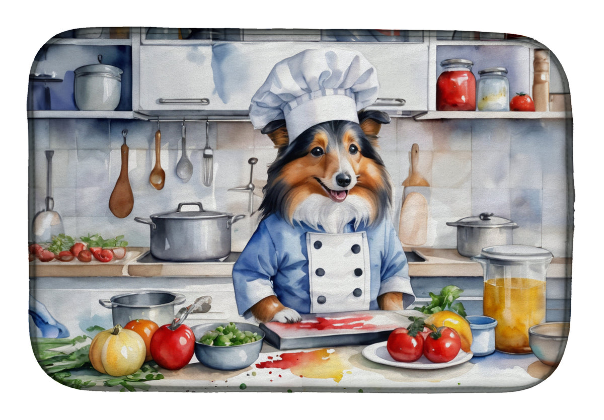 Buy this Sheltie The Chef Dish Drying Mat