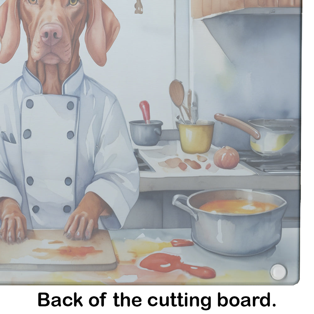 Vizsla The Chef Glass Cutting Board