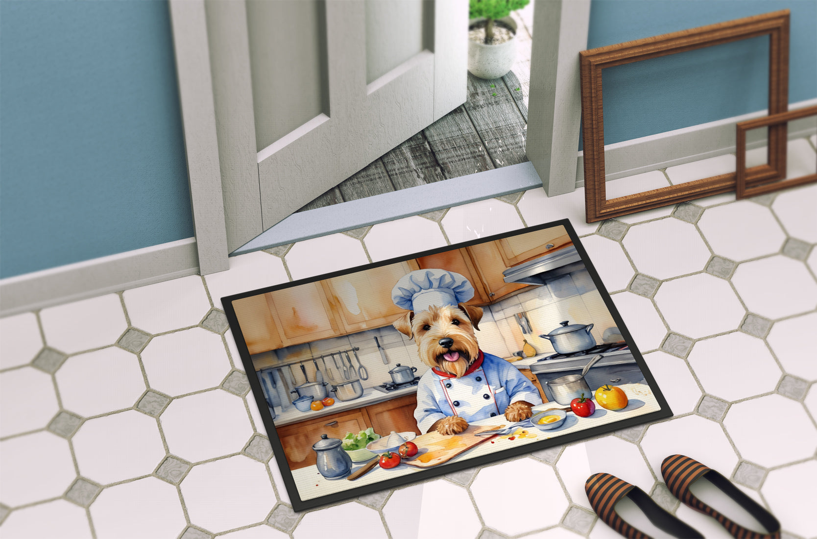 Wheaten Terrier The Chef Doormat