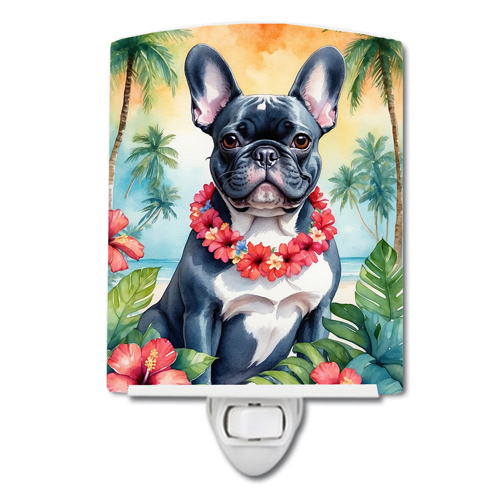 Buy this French Bulldog Luau Ceramic Night Light
