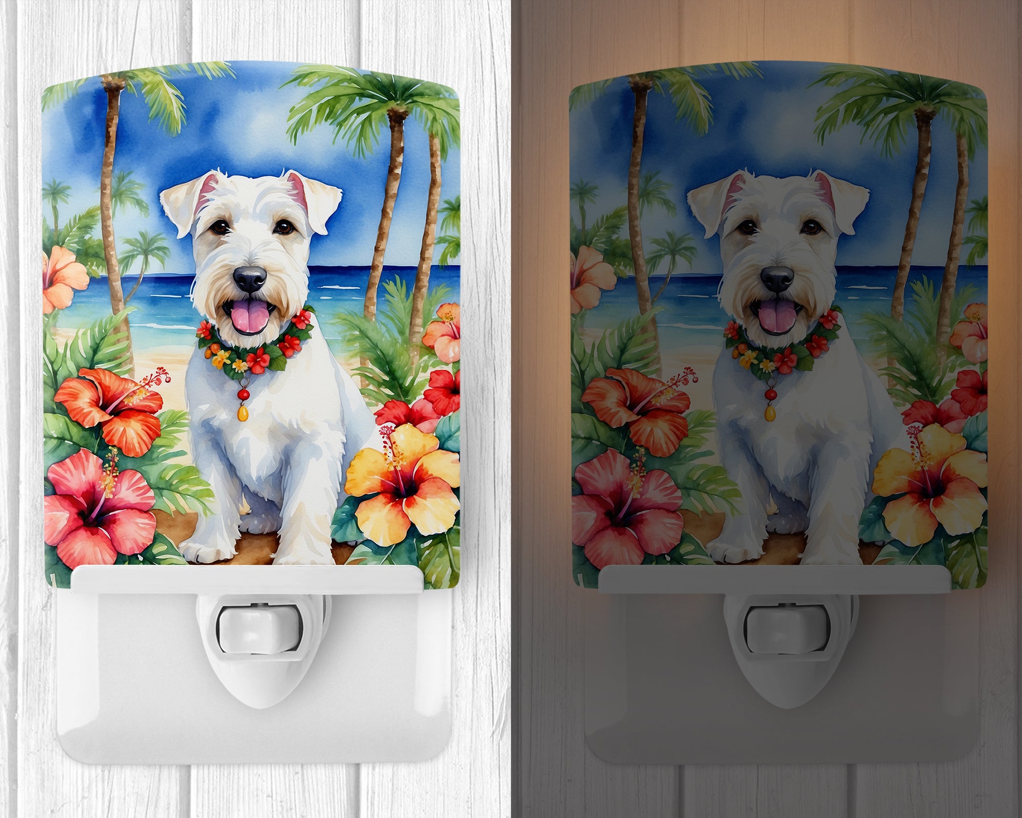 Buy this Sealyham Terrier Luau Ceramic Night Light