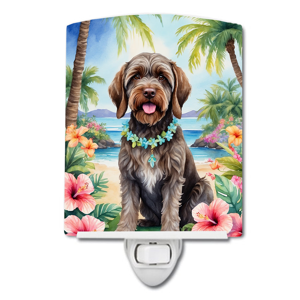 Buy this Wirehaired Pointing Griffon Luau Ceramic Night Light