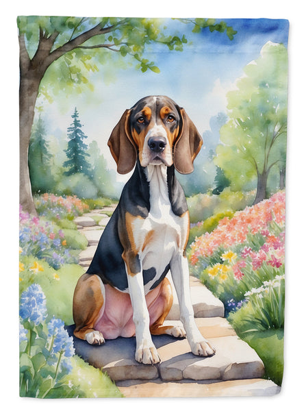 Buy this American English Coonhound Spring Garden House Flag
