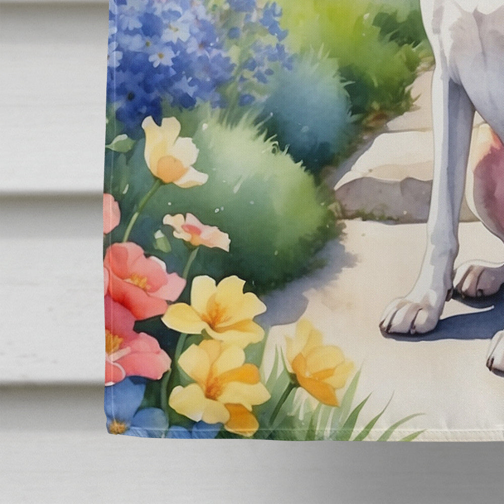 American Foxhound Spring Path House Flag