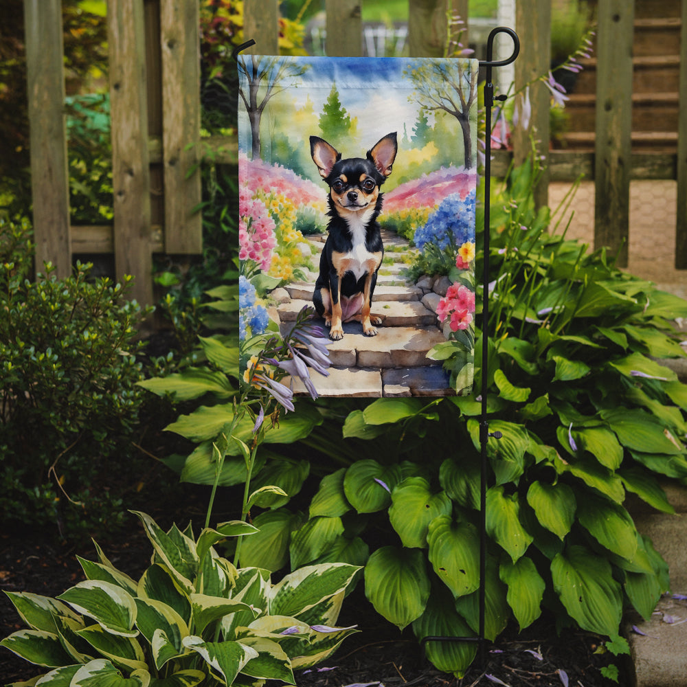 Buy this Chihuahua Spring Path Garden Flag
