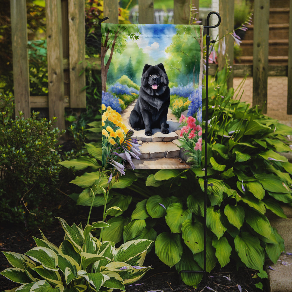 Buy this Chow Chow Spring Path Garden Flag