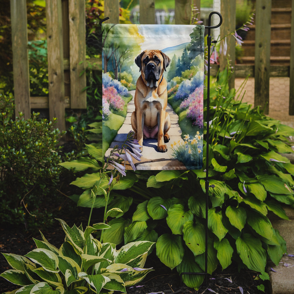 Buy this Mastiff Spring Path Garden Flag