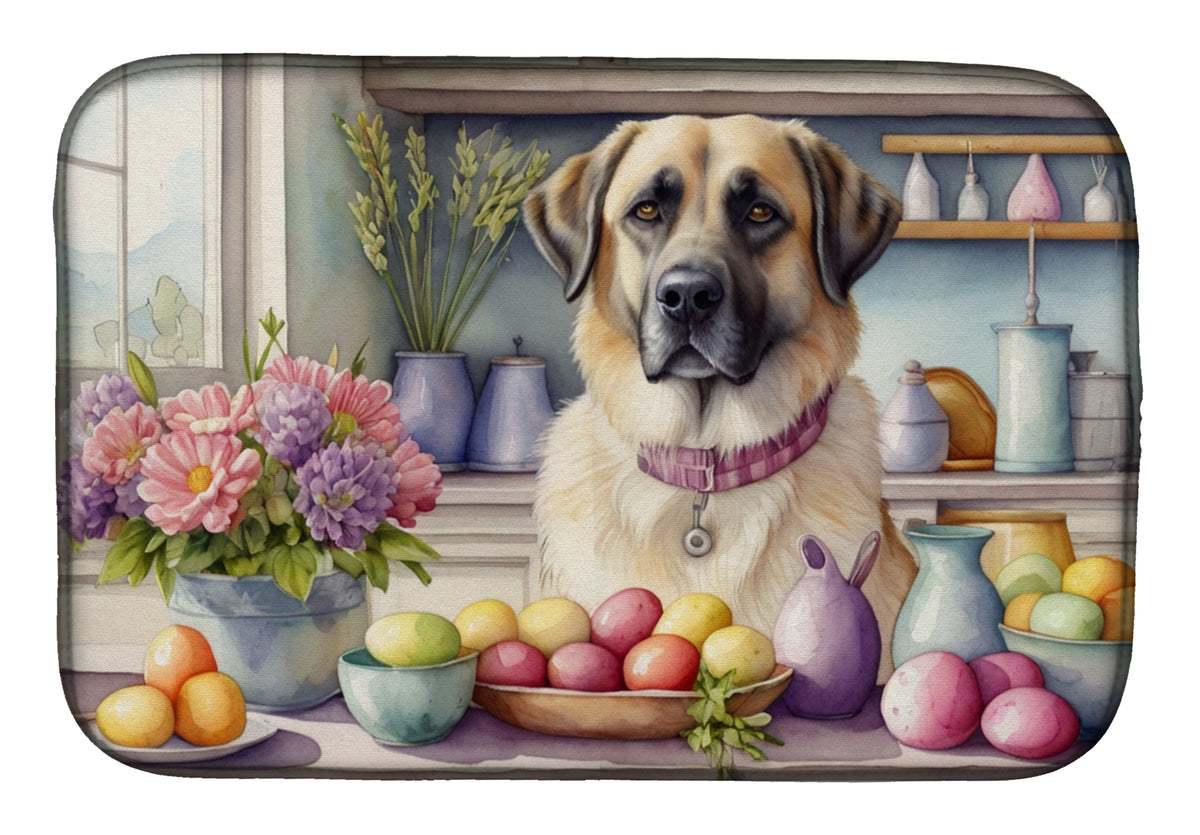 Buy this Decorating Easter Anatolian Shepherd Dog Dish Drying Mat