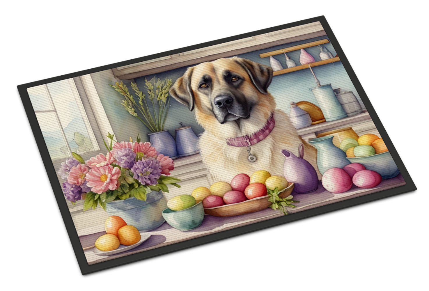 Buy this Decorating Easter Anatolian Shepherd Dog Doormat