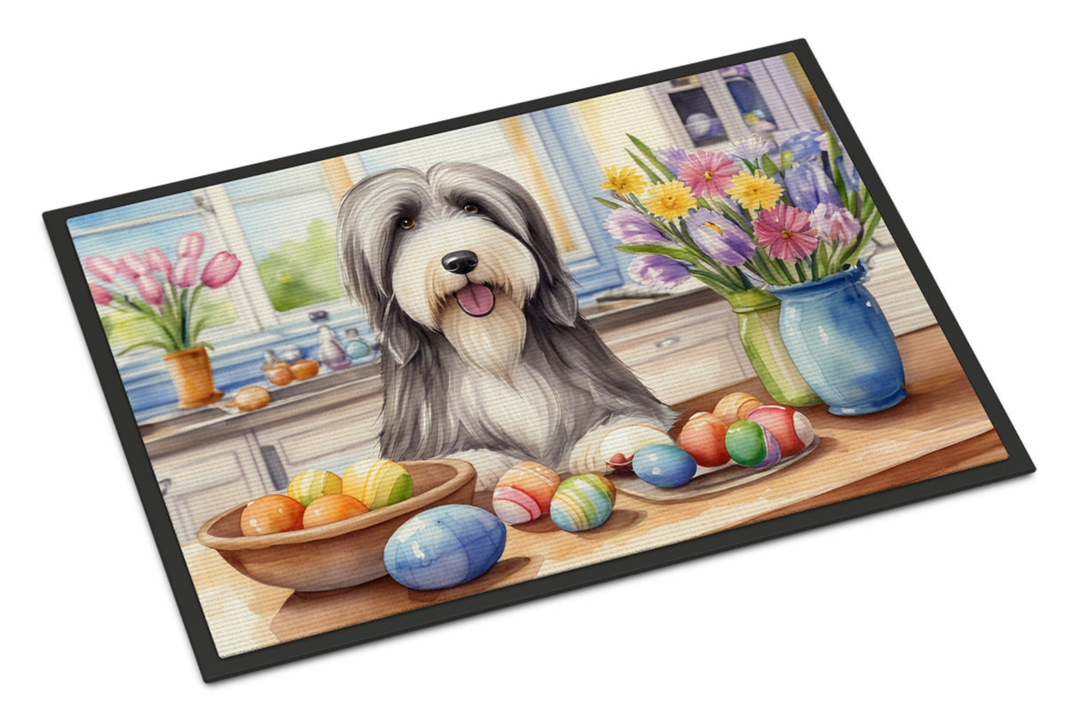 Buy this Decorating Easter Bearded Collie Doormat