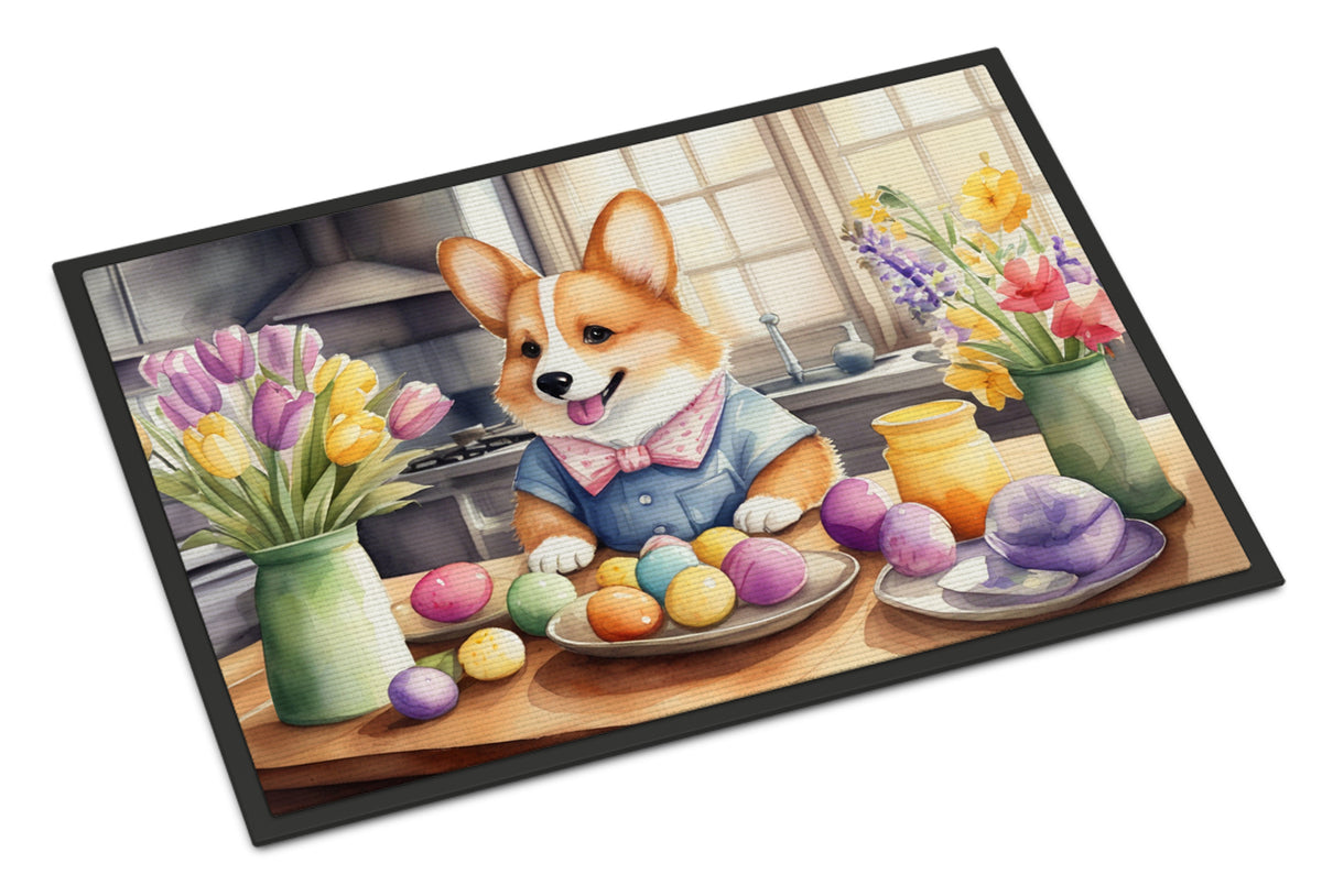 Buy this Decorating Easter Corgi Doormat