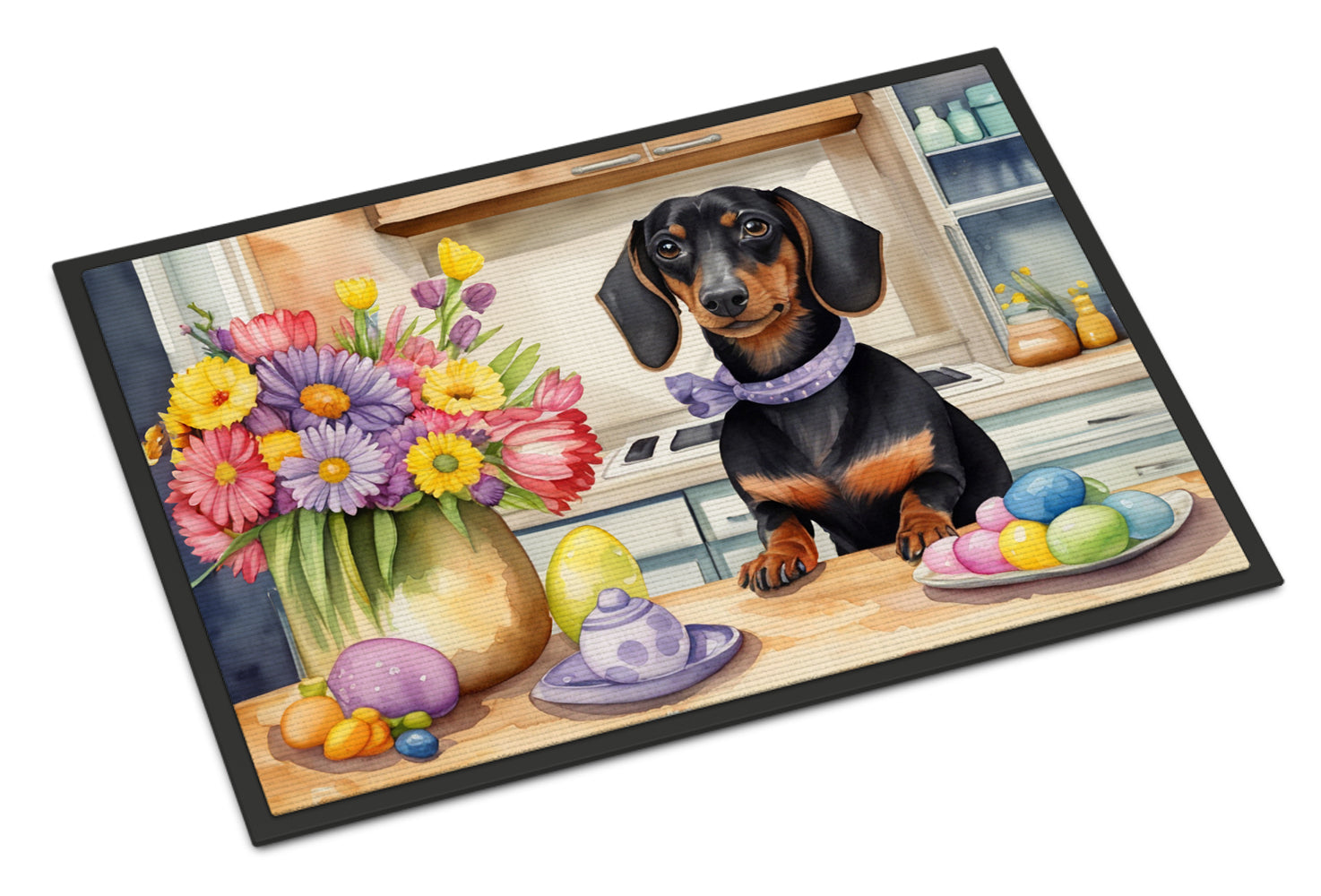 Buy this Decorating Easter Dachshund Doormat