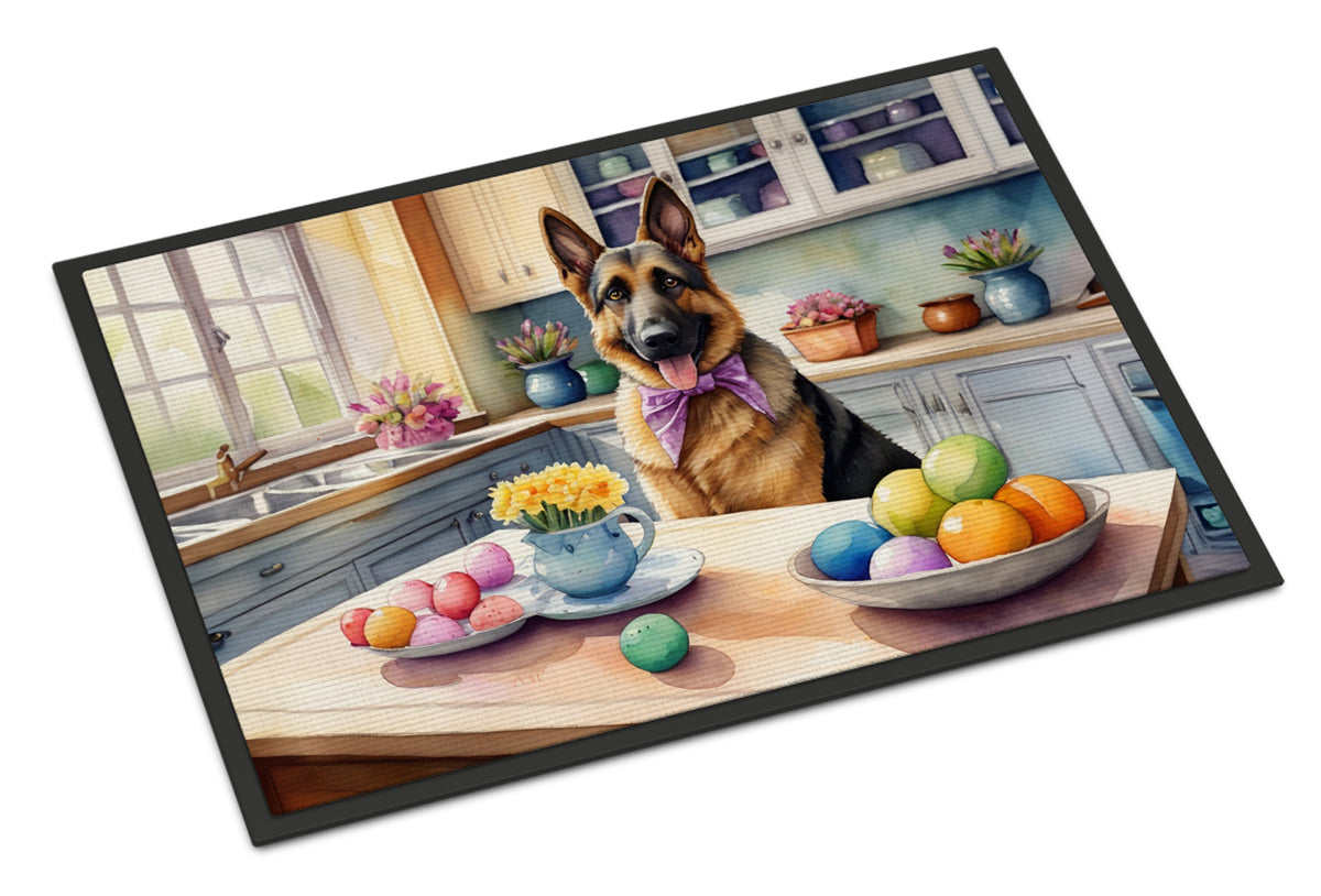 Buy this Decorating Easter German Shepherd Doormat