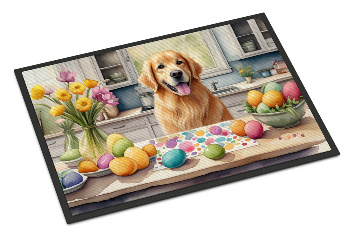 Buy this Decorating Easter Golden Retriever Doormat
