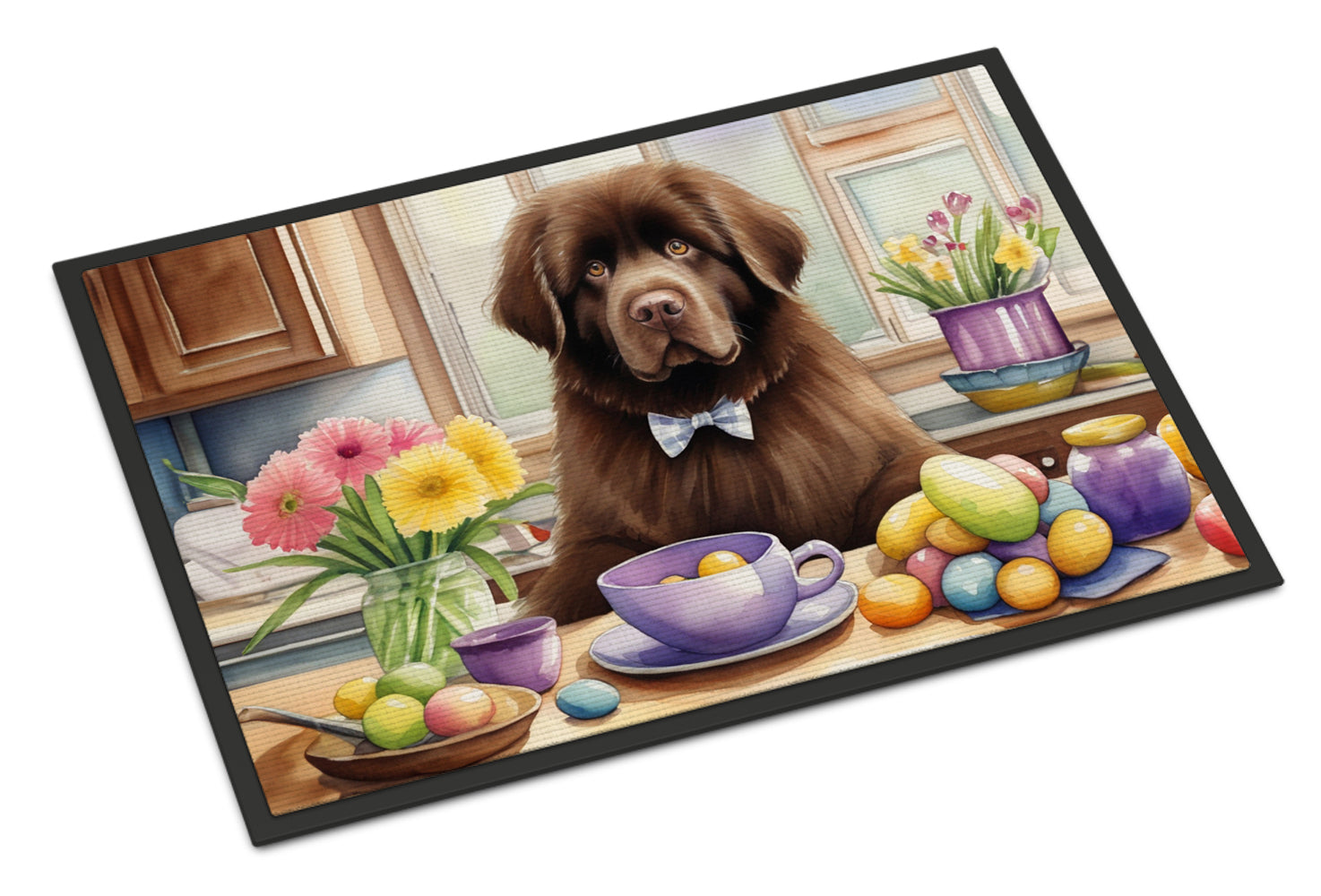 Buy this Decorating Easter Newfoundland Doormat