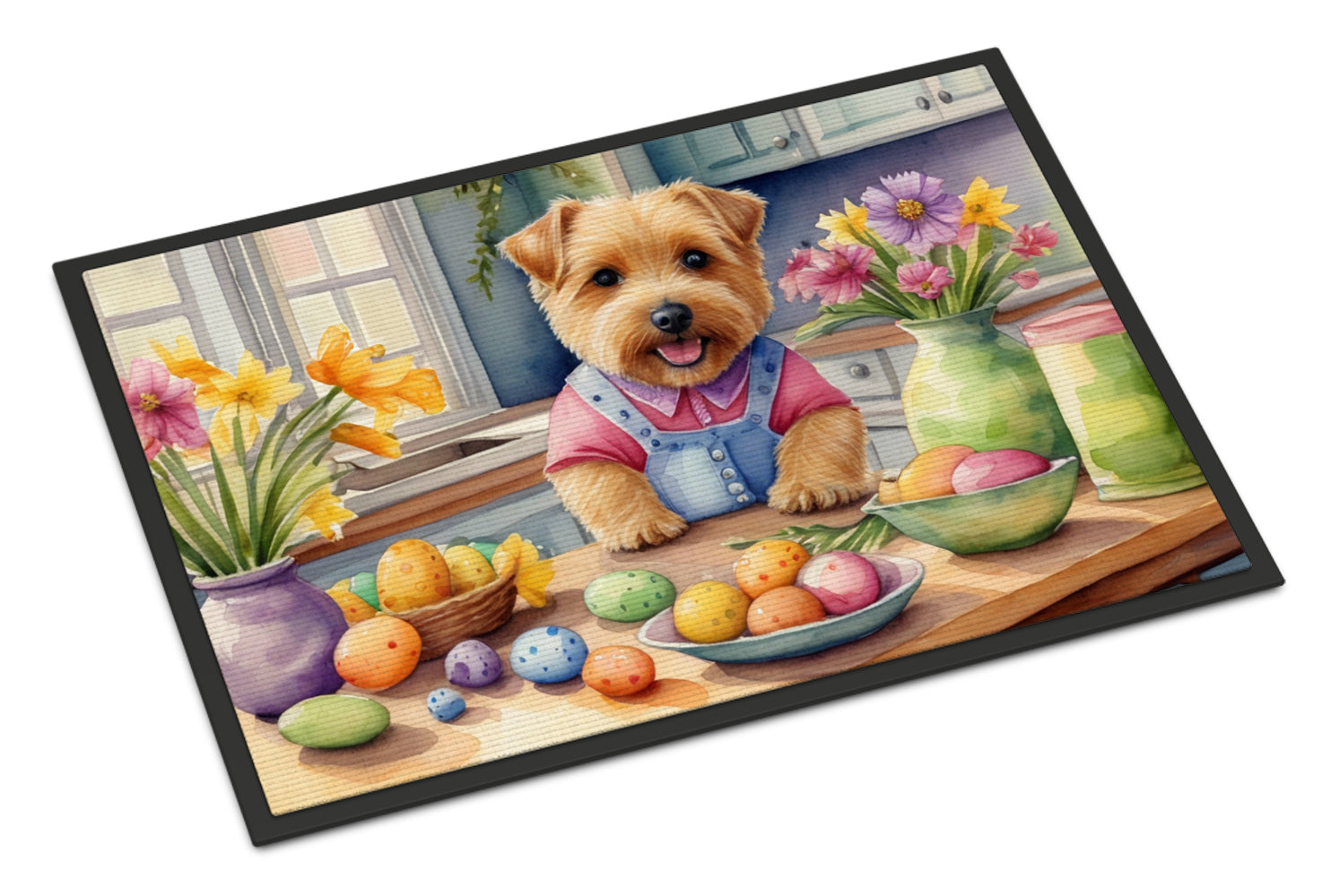 Buy this Decorating Easter Norfolk Terrier Doormat