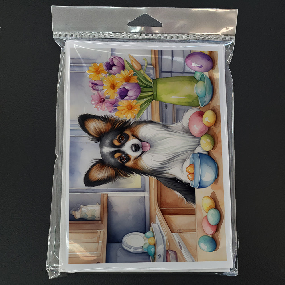 Decorating Easter Papillon Greeting Cards Pack of 8