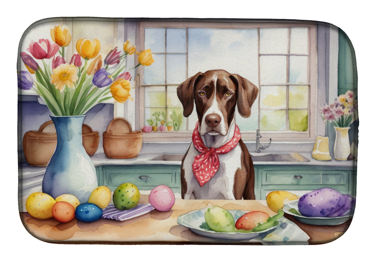 Buy this Decorating Easter Pointer Dish Drying Mat