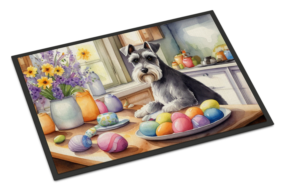Buy this Decorating Easter Schnauzer Doormat