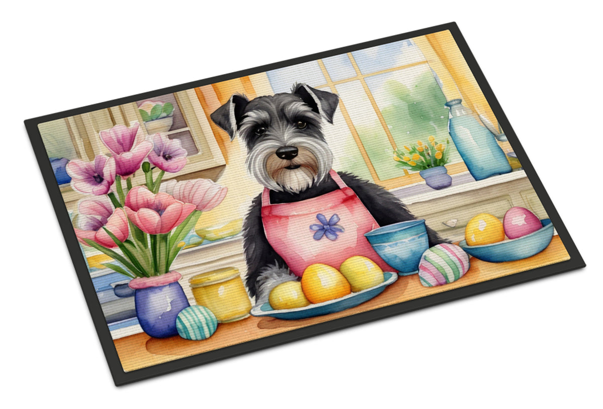Buy this Decorating Easter Schnauzer Doormat