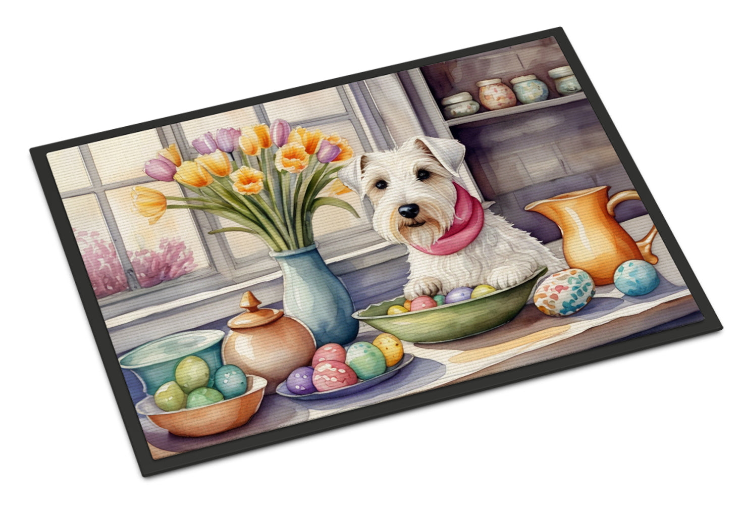 Buy this Decorating Easter Sealyham Terrier Doormat