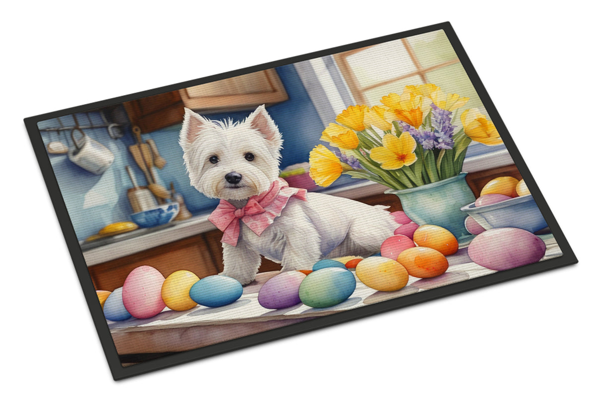 Buy this Decorating Easter Westie Doormat