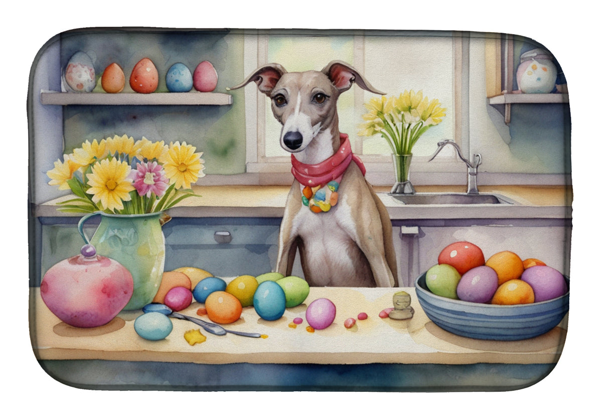 Buy this Decorating Easter Whippet Dish Drying Mat