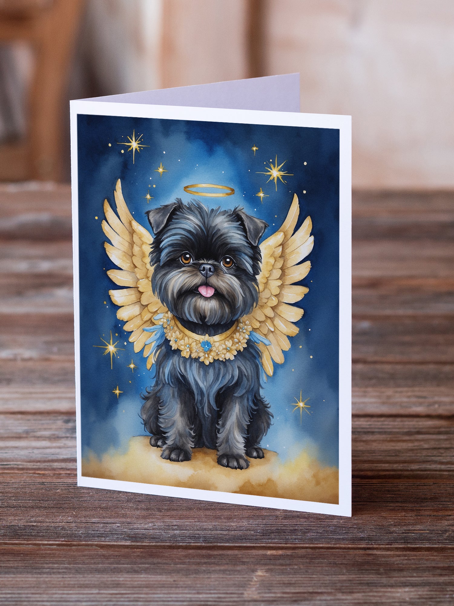 Buy this Affenpinscher My Angel Greeting Cards Pack of 8