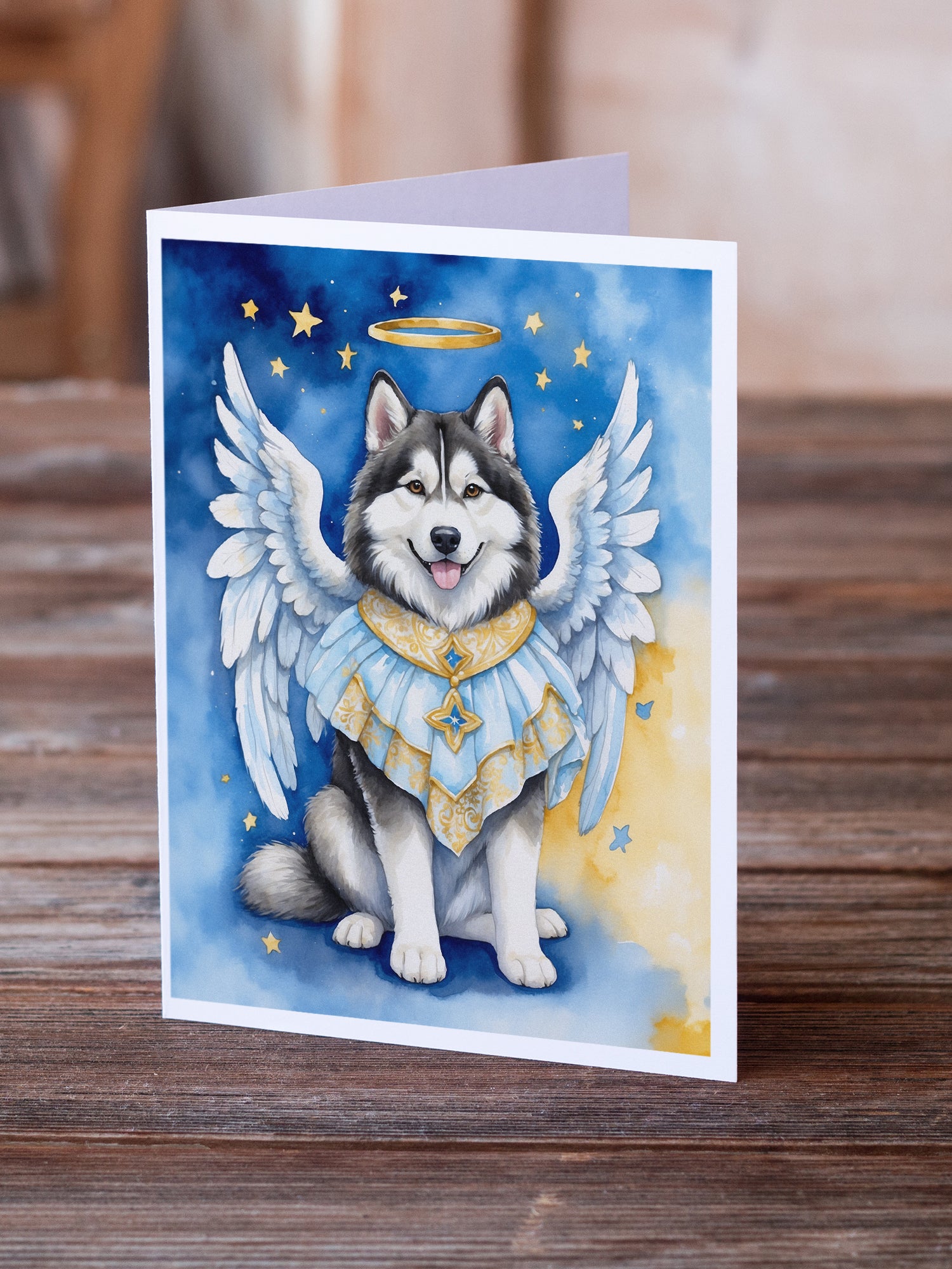 Buy this Alaskan Malamute My Angel Greeting Cards Pack of 8