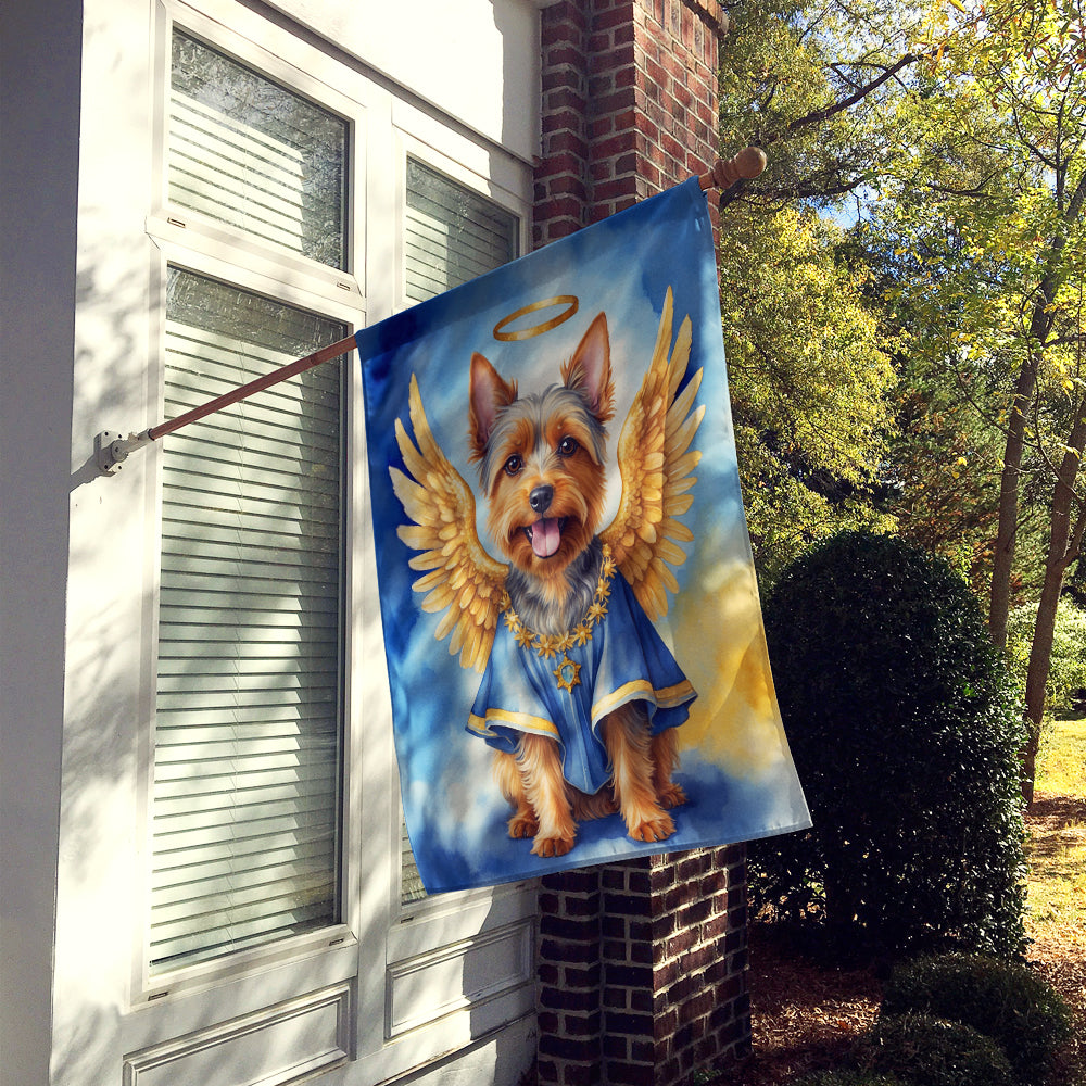 Australian Terrier My Angel House Flag