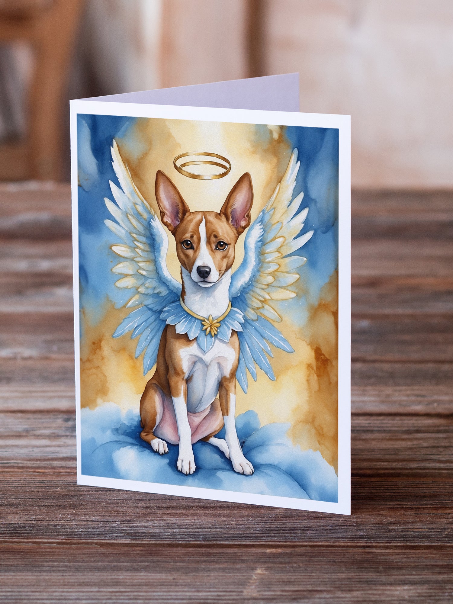 Buy this Basenji My Angel Greeting Cards Pack of 8