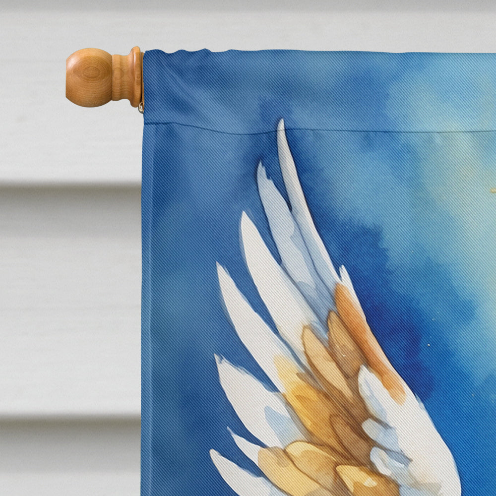 Basset Hound My Angel House Flag