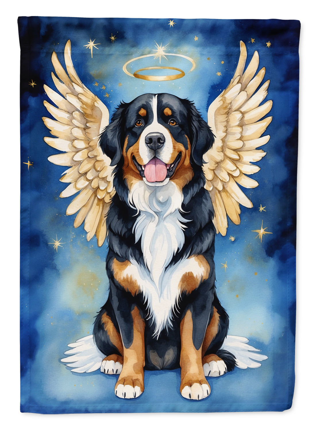 Buy this Bernese Mountain Dog My Angel House Flag
