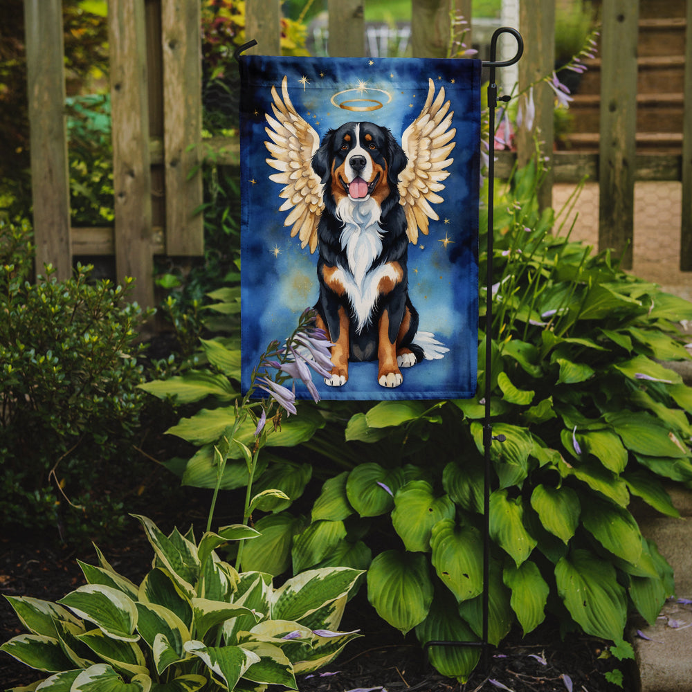 Bernese Mountain Dog My Angel Garden Flag