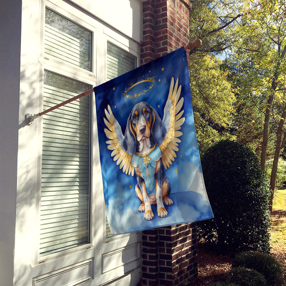 Bluetick Coonhound My Angel House Flag
