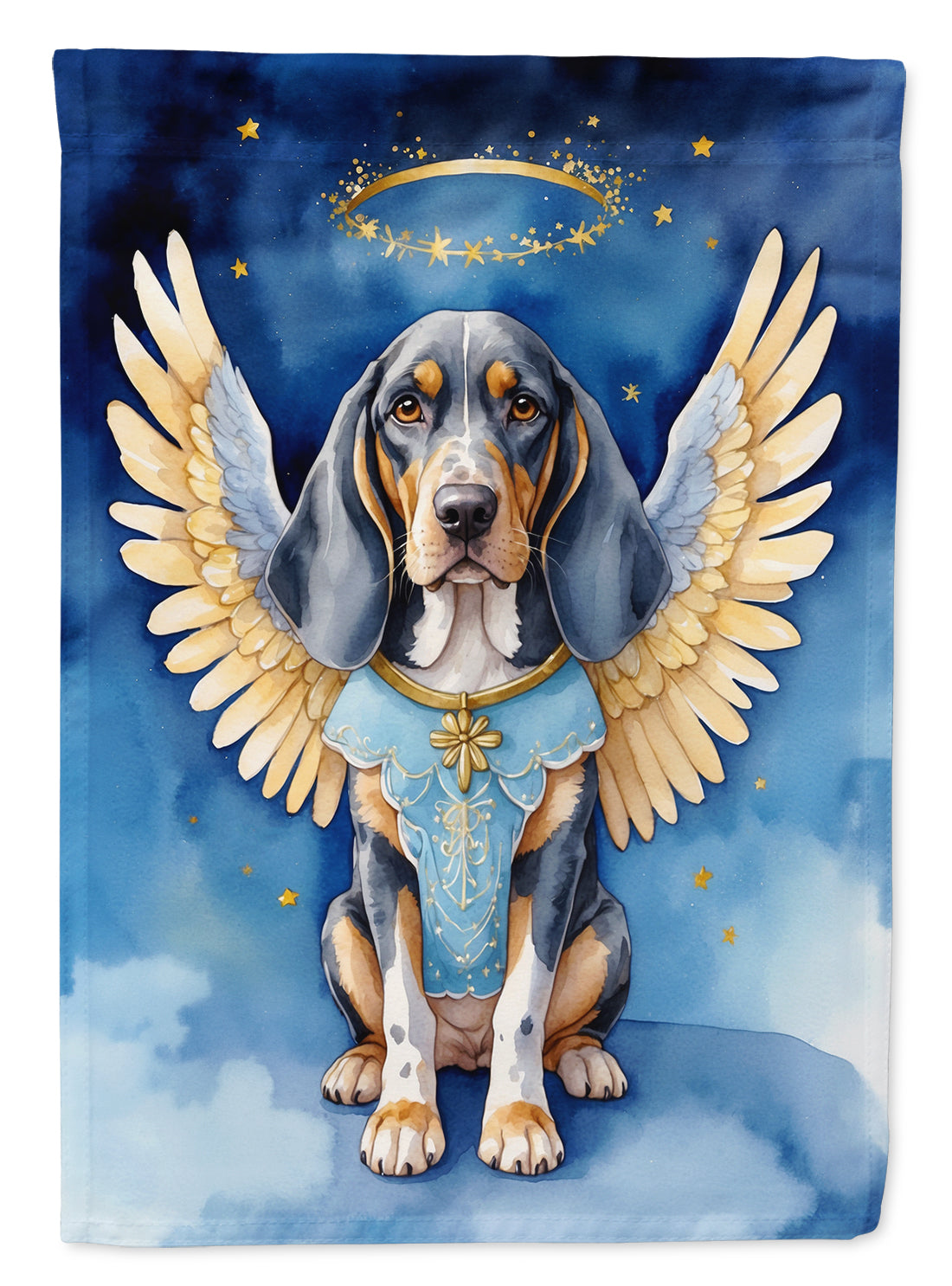 Buy this Bluetick Coonhound My Angel Garden Flag