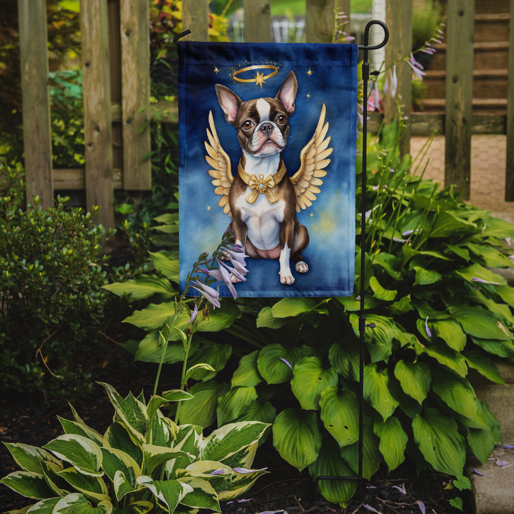 Boston Terrier My Angel Garden Flag
