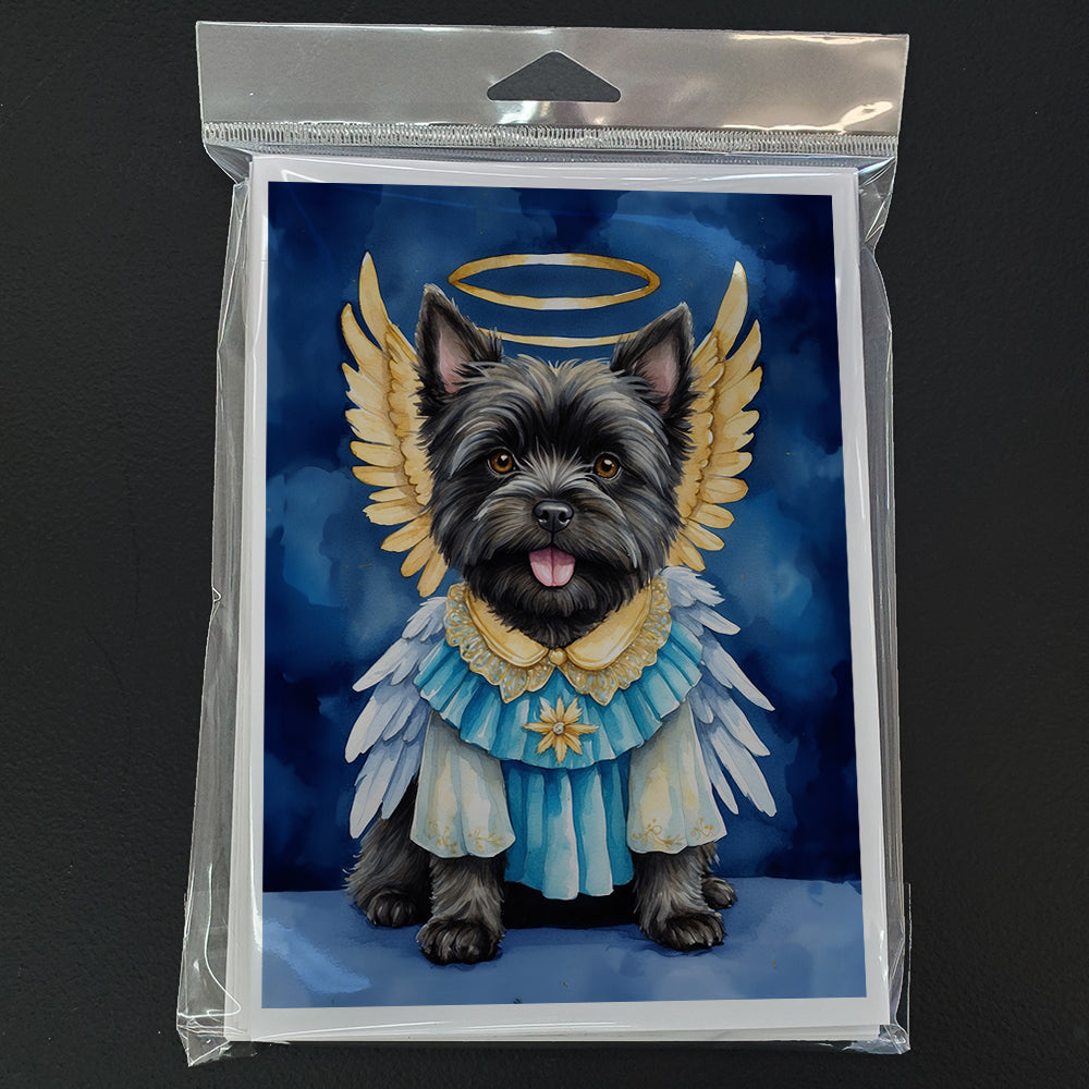 Cairn Terrier My Angel Greeting Cards Pack of 8