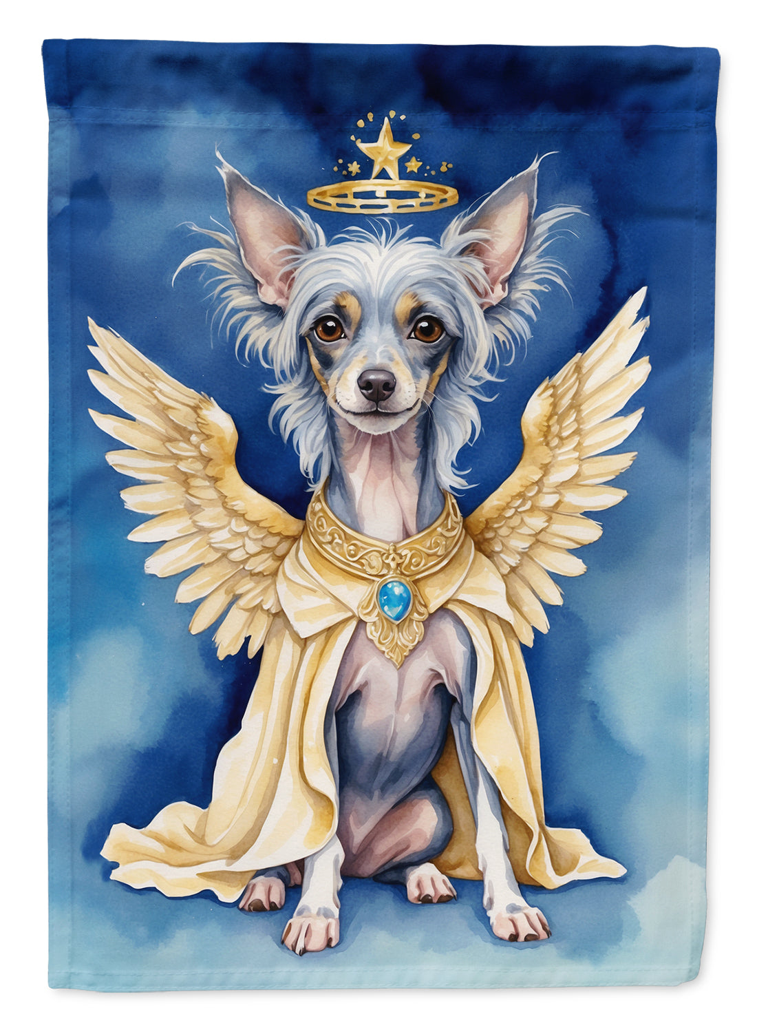 Buy this Chinese Crested My Angel House Flag