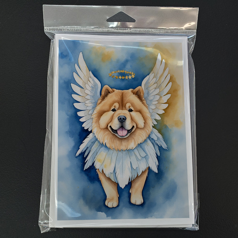 Chow Chow My Angel Greeting Cards Pack of 8